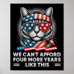 Poster Não posso pagar mais quatro anos desta eleição Tim
