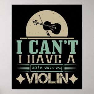 Poster Não posso ter um encontro com o meu violino