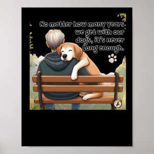 Poster Não Quantos Anos Temos Com Nossos Cães