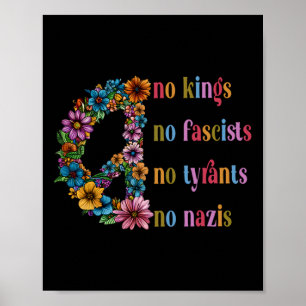 Poster Não reis não fascistas não tiranos não nazis
