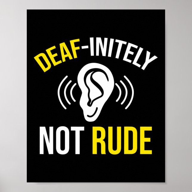 Poster Não Rude (Frente)