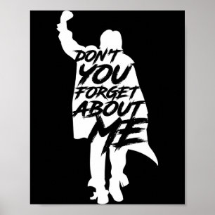 Poster Não Se Esqueça de Mim Manga Longa 