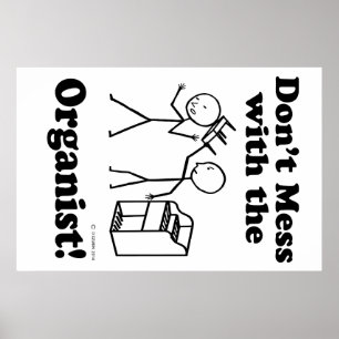 Póster Não se meta com o organizador