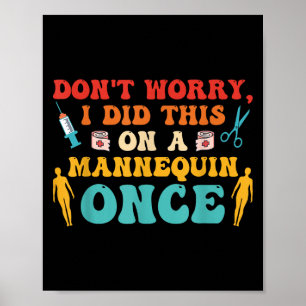 Poster Não se preocupe, eu fiz isso em um Mannequin uma v