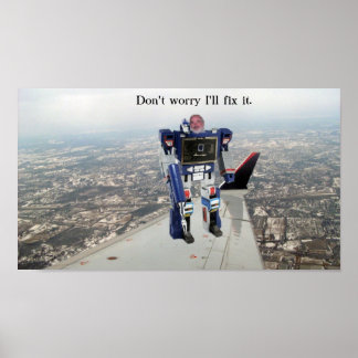 Póster Não se preocupe, vou consertar.