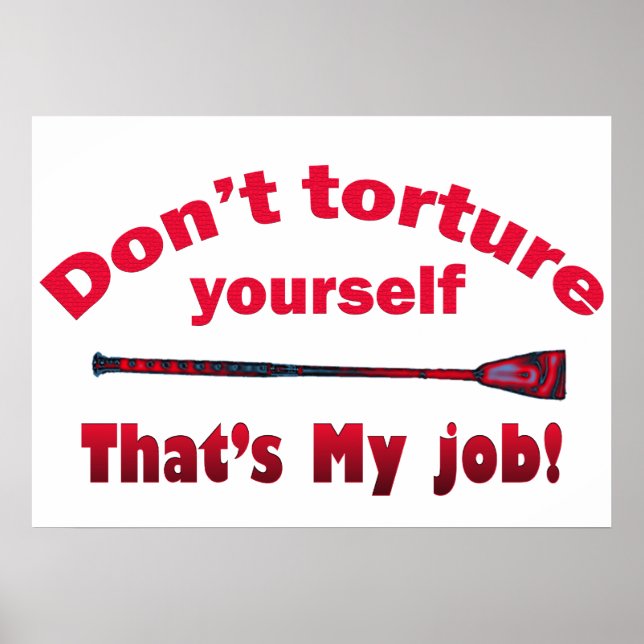 Póster Não se Torturem (Frente)