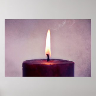 Póster ~Não somos mais do que velas a arder ao vento~