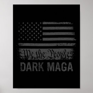 Poster Não sou apenas Mega, sou Dark Mega Pro Trump Take