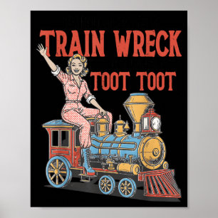 Poster Não Sou Sempre Um Desastre De Trem Mental