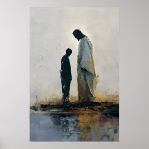Poster Não Tema Isaías 4110 Arte Cristã Parede Jesus E
