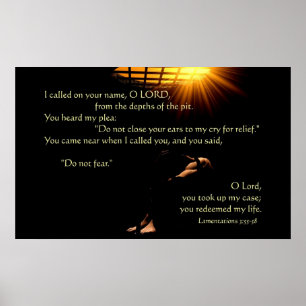 Póster Não tenha medo