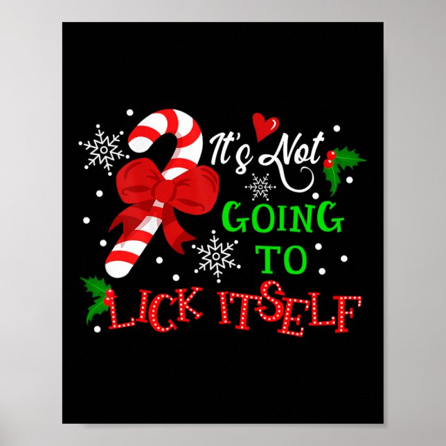 Poster Não vai deixar cair a sua doce doce, Christma (Frente)