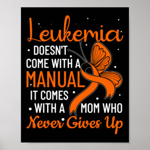 Poster Não vem com uma leucemia manual