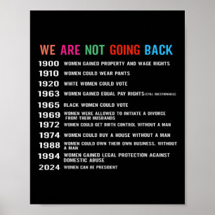 Poster Não Voltaremos Aos Direitos De Voto