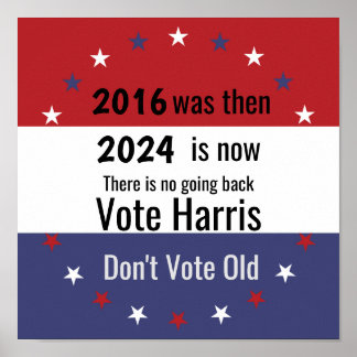 Poster Não Votar o Velho Voto Harris v3