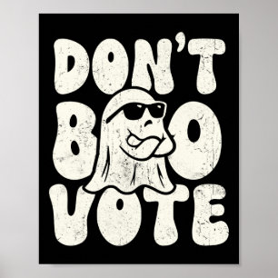 Poster Não Votem Figurinos de Halloween Meninos Meninos