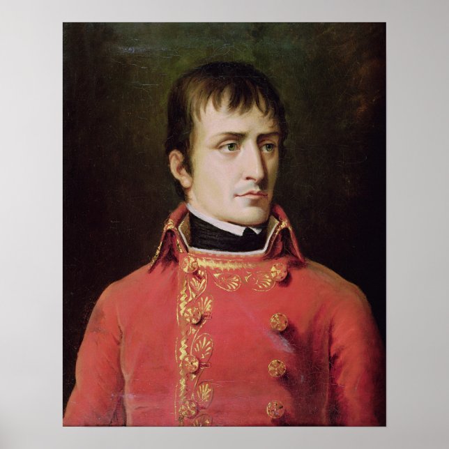 Póster Napoleão Bonaparte 1796 (Frente)