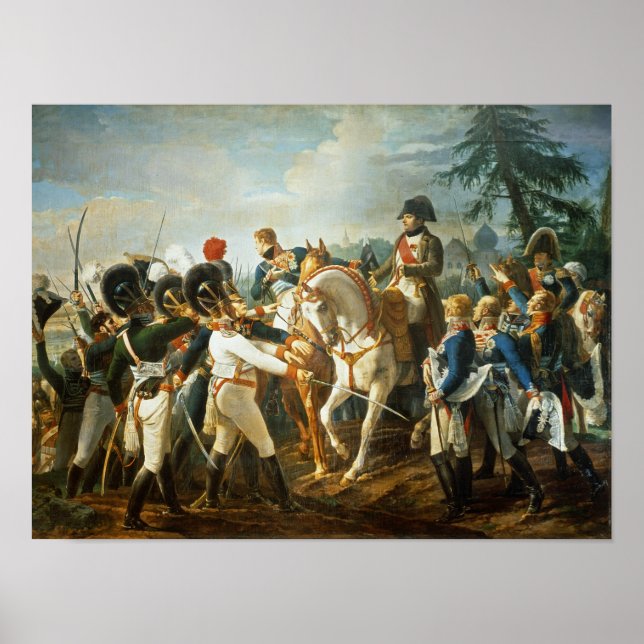 Póster Napoleão e Baviera e Vurtemberga (Frente)