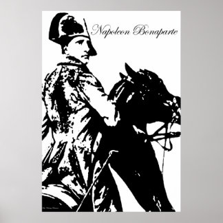 Póster Napoleão em Horseback