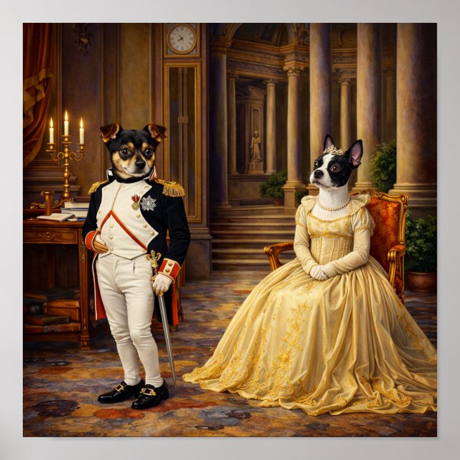 Poster "Napoleão & Josefina" (Frente)