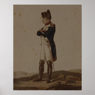Poster Napoleon Bonaparte como primeiramente o cônsul