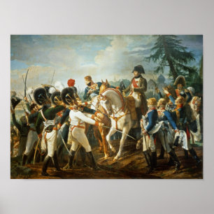 Póster Napoleon e o Bavarian e o Wurttemberg