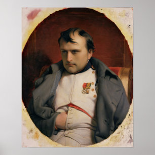 Poster Napoleon em Fontainebleau, 1846
