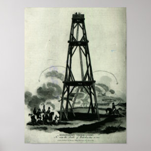 Póster Napoleon em seu obervatório