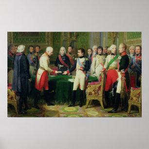 Póster Napoleon mim que recebo o Baron Vincent