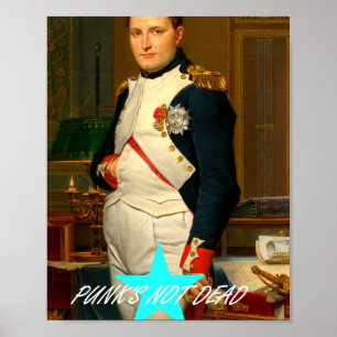 POSTER NAPOLEON-PUNK NÃO É MORTO