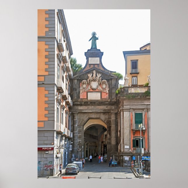 Poster Nápoles. 3. (Frente)