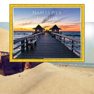 Poster Nápoles Pier Florida