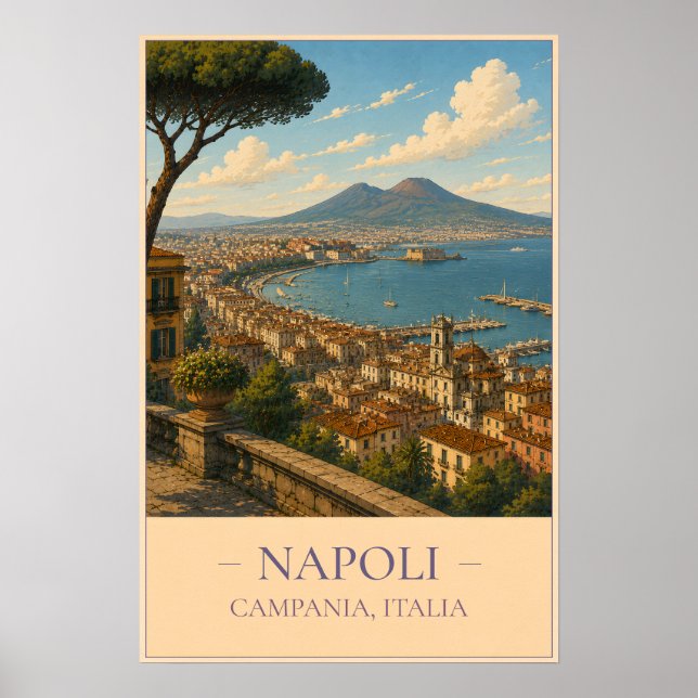 Poster Napoli (Frente)