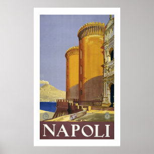 Poster Napoli (branco)