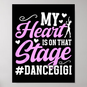 Poster Naquele Palco Dança Gigi De Dançarino Gigi
