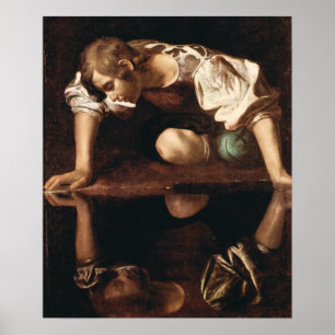 Poster Narciso por Caravaggio