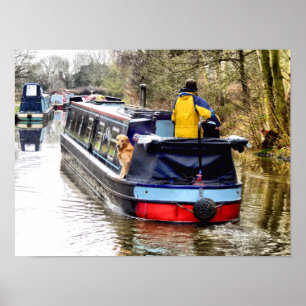 POSTER NARROWBOATS
