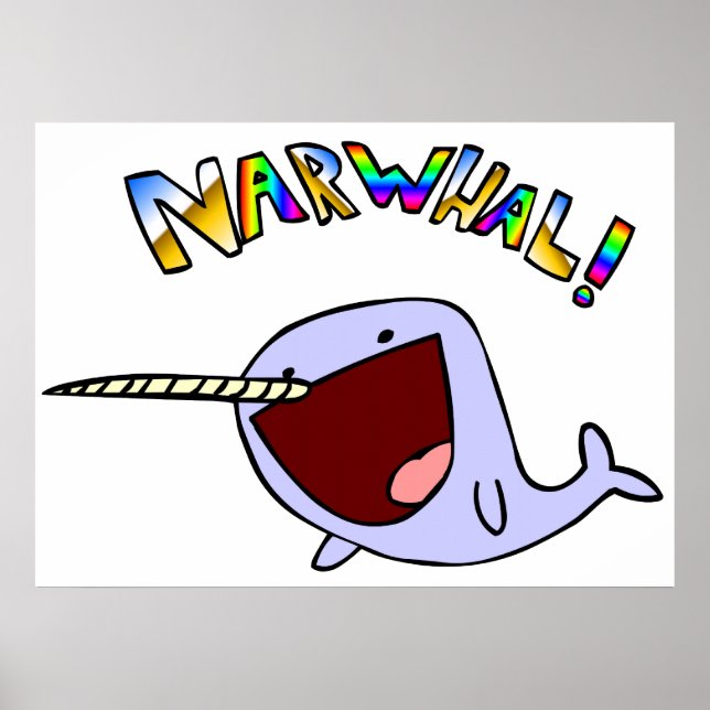 Poster Narwhal! poster! (Frente)