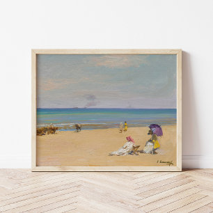 Poster Nas areias   Sir John Lavery