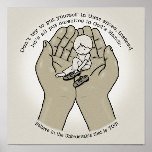 Póster Nas mãos do deus