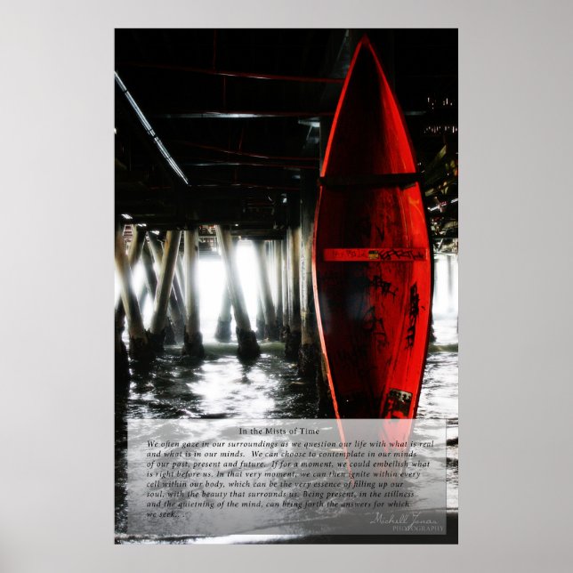 Póster Nas Mistas do Tempo (Frente)