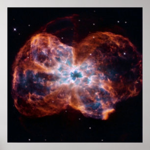 Poster NASA da estrela do último de NGC 2440 Hurrah