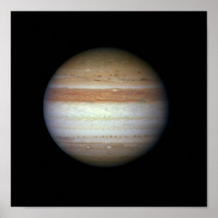 Poster NASA do planeta de Jupiter