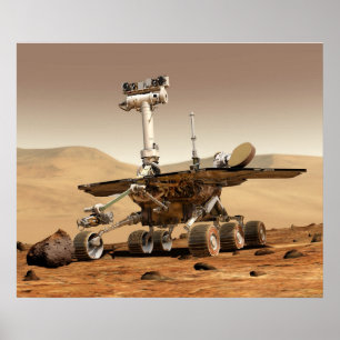 Póster NASA Marte Rover