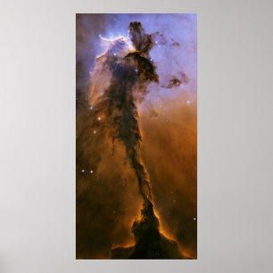 Poster NASA - Pináculo estelar na nebulosa de Eagle