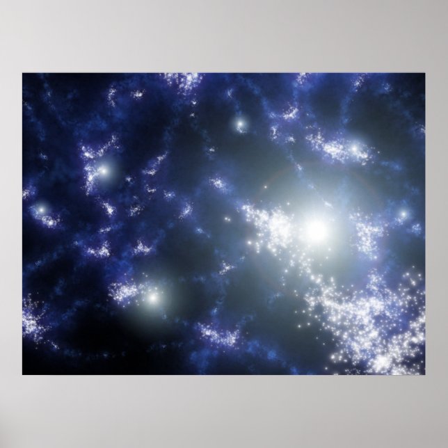 Póster NASAs fora da escuridão vêm estrelas (Frente)