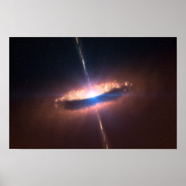 Poster NASAs SIG10-012 Disk Galaxy