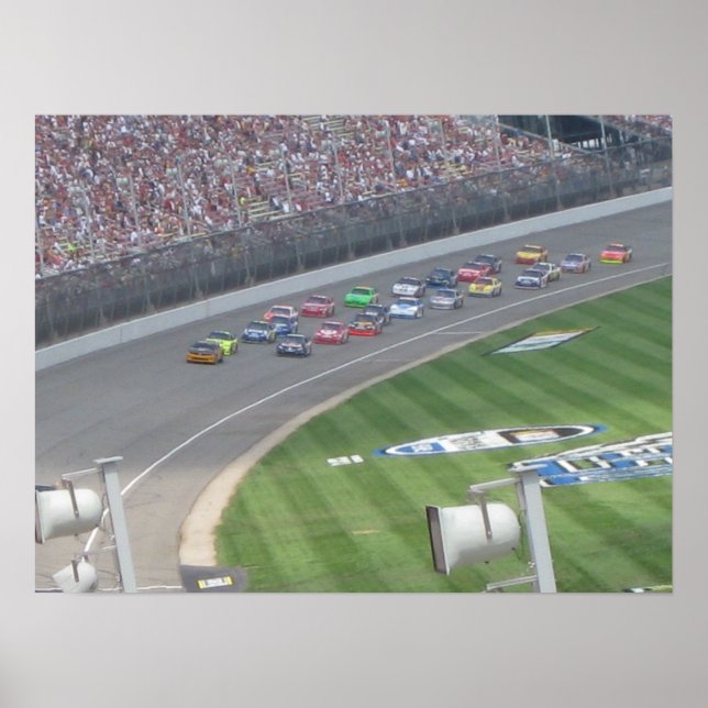 Poster Nascar 2009 no MIS (Frente)