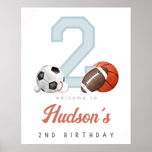 Poster Nascer 2 Ball Sinal de boas-vindas Desenho do segu (Frente)