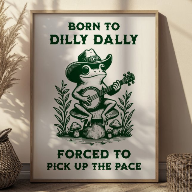 Poster Nascer a Dilly Dally Forçada a Pegar o Ritmo (Criador carregado)